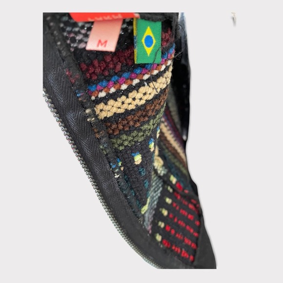 Brazilian Multi Color Sleeveless Dress with side cut outs Size M - Picture 6 of 14